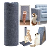 MESIXI cat scratch furniture protector on couch provides anti-scratch protection and easy cleanup.