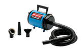 METROVAC AFTD-3 front view showing powerful grooming airflow for quick sessions