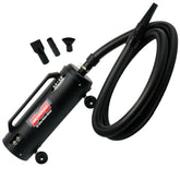 METROVAC MB-3 front view shows compact, durable design for professional pet grooming.