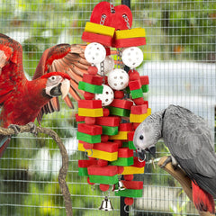MEWTOGO bright color parrot toy adds vibrant decor and stimulation.