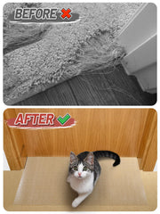 MEWTOGO cat doorway protector dimensions help fit most doorways and guard rugs