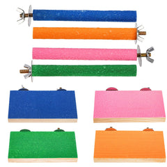Mezchi color set with green orange pink blue enhances cage visuals