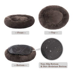 MFOX Calming Dog Bed XL rim detail showing raised edge and secure feel