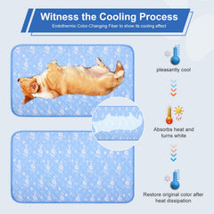 MH MYLUNE HOME color-changing fiber confirms cooling as heat is absorbed.