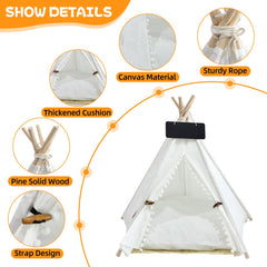 MHL.CXG pet tent anti-slip base keeps paws steady during playtime.