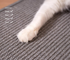 Self-adhesive back keeps the Miaoge mat secure with long-lasting hold.