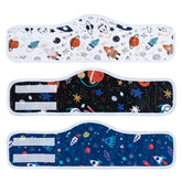 MICOOYO Star Space male wrap on a dog for secure everyday wear.