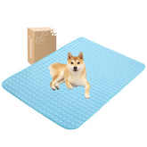 MICROCOSMOS Summer Cooling Mat water-absorption top keeps surfaces dry during play