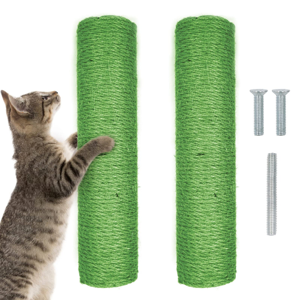 MiDube replacement scratching post green 300x70 with screws for easy install