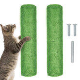 MiDube replacement scratching post green 300x70 with screws for easy install
