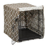 MidWest Homes for Pets crate cover with teflon protection resists stains.
