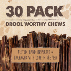 Mighty Paw rawhide-free beef gullet sticks offer a safe, digestible chew alternative.