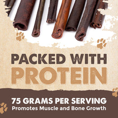 Mighty Paw collagen sticks 12-inch angle shows longer-lasting option for bigger dogs.