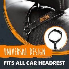 Mighty Paw tactical buckle ensures secure fastening for quick, safe attachment.