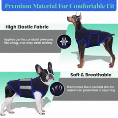 MIGOHI close-up of soft breathable fabric on dog coat