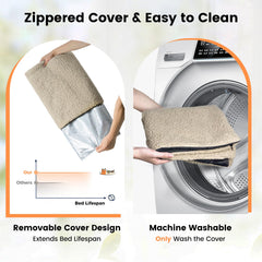 Miguel non-slip bottom ensures stable placement on any floor surface.