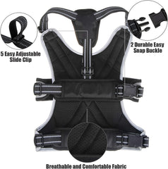 Mihachi Escape Proof Harness soft padding with breathable mesh for comfortable movement.