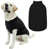 Mihachi Turtleneck Dog Sweater front view with warm cable knit for cozy days