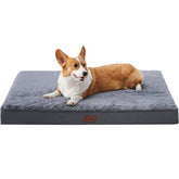 MIHIKK waterproof dog bed gray cover protects small dogs during naps