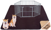 MIIMER extra-large pee pad 60x60 protects floors from spills and leaks.