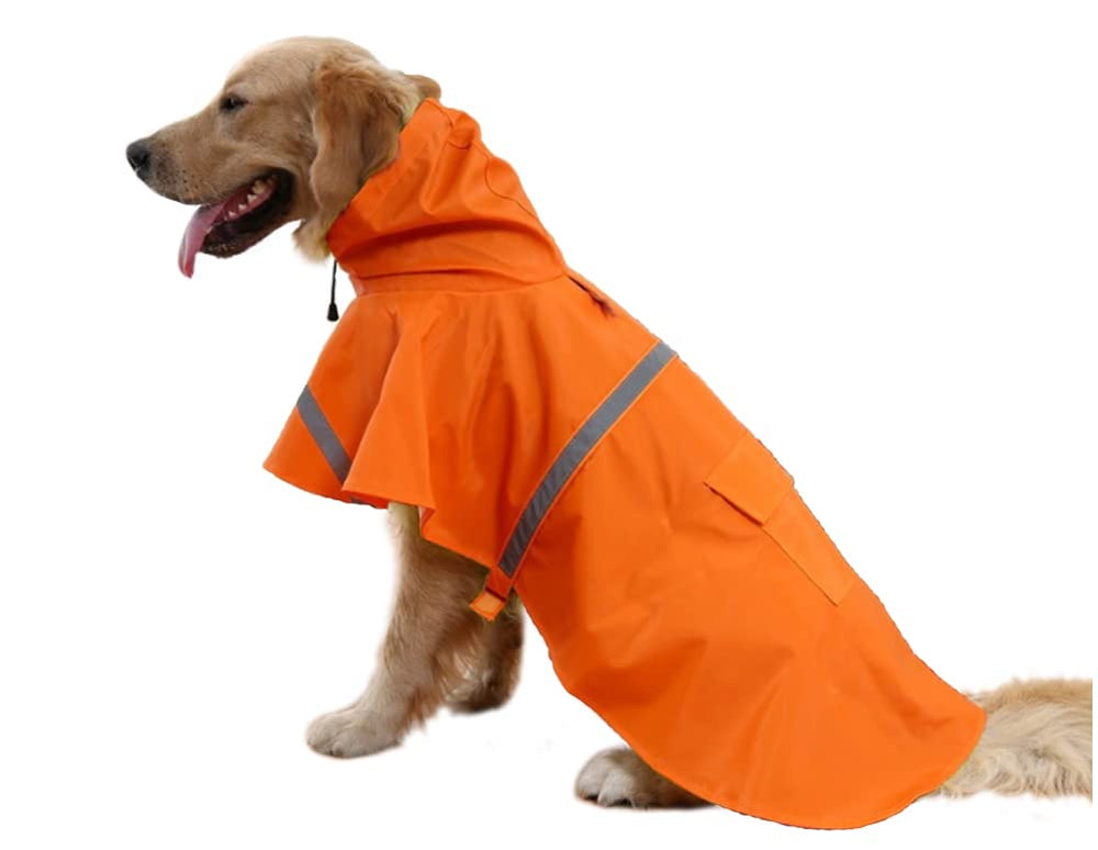 Mikayoo Carledon raincoat close-up of tear-resistant waterproof fabric for outdoor protection.