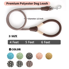 Mile High Life 4ft leash option ideal for training and controlled walks