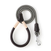 Mile High Life genuine leather handle leash for comfortable daily walks