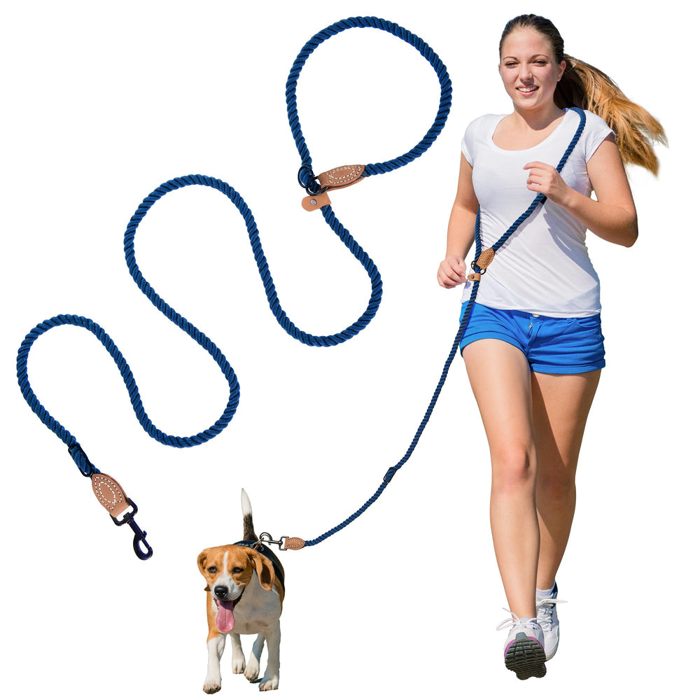 Mile High Life leash hands-free setup enables easy phone use during walks.
