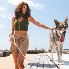 Mile High Life leash heavy-duty rope close-up highlighting durability for daily use.