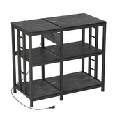MILEFA reinforced 40-50 gallon aquarium stand top view highlights sturdy frame for large tanks.