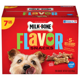 Milk-Bone Flavor Snacks small dog beef biscuits with crunchy texture for fresh breath