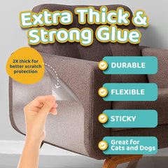 Mimi&Bubu BPA-free vinyl protects furniture without harmful chemicals.