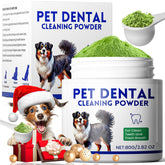 Mimo Style dog dental powder meat-flavored tub for easy daily dental care