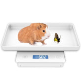 MINDPET-MED small animal scale top view ideal for quick newborn pet weight checks.