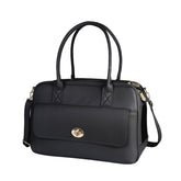 Minsong pet carrier purse black for versatile dog and cat travel.