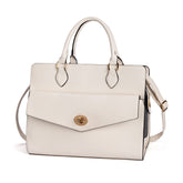 Minsong stylish pet carrier purse leather handles for effortless city travel.