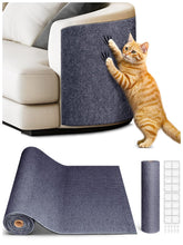 Minyii 2PCS scratch mat coverage protects furniture while giving cats space to scratch