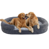 Miorun XL orthopedic dog bed 52x40 in large lounging space for big dogs
