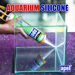 Mitreapel aquarium sealant strong bond flexible keeps decorations in place