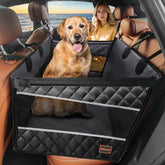 MIXJOY dog car seat back-seat-extend adds 40% more space for pets.