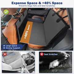 MIXJOY waterproof 600D Oxford fabric keeps seats clean.