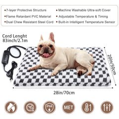 MIXJOY heated dog bed seven-layer structure emphasizes safety and durability.