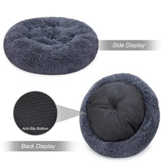 MIXJOY bed cat or small dog snuggling for secure, comforting sleep.