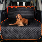 MIXJOY SUV Cargo Liner for dogs in trunk protects interior on the go