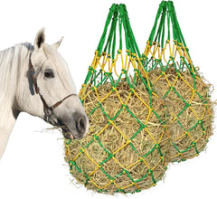 MIYABALA hay net horse slow-feed closeup shows durable weatherproof material