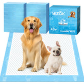 MIZOK dog pads 30x36in jellyfish pattern promote engaging, mess-free potty training.