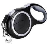 MK-DEF retractable leash with anti-slip handle offers comfortable, secure grip during long walks.