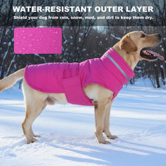 Mklhgty pink coat high collar with drawstring for snug wind protection