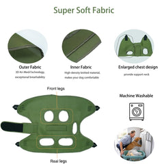 Mklhgty dog grooming hammock eye care - supports precise grooming with less stress.