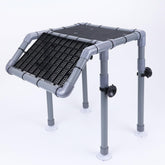MLONDHSU turtle basking platform 10-8-inch-wide offers stable basking space for aquatic pets.
